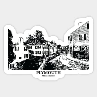 Plymouth - Massachusetts Sticker